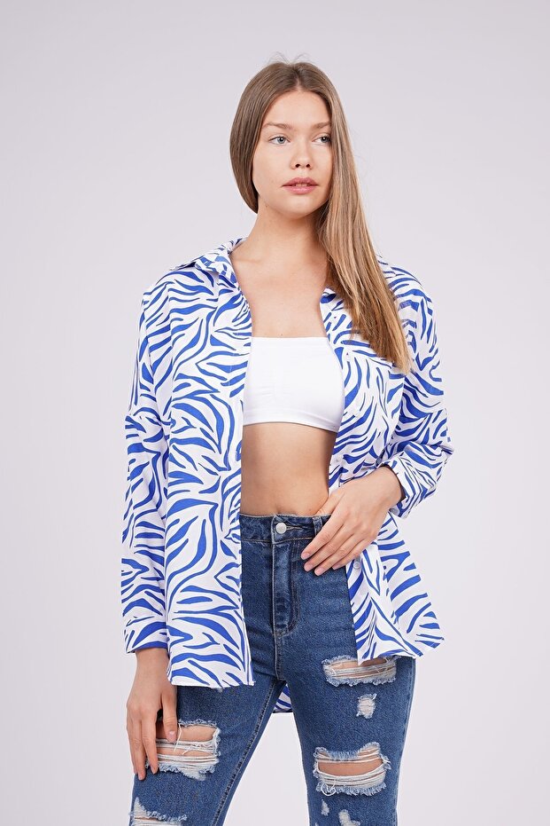 Zebra Patterned Shirt DesiGn - 2