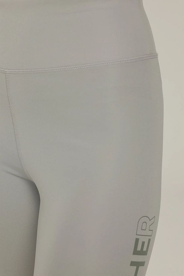 2m Ct1163 Carla Slogan 3/4 Leggings 2 Kadın Tayt - 4