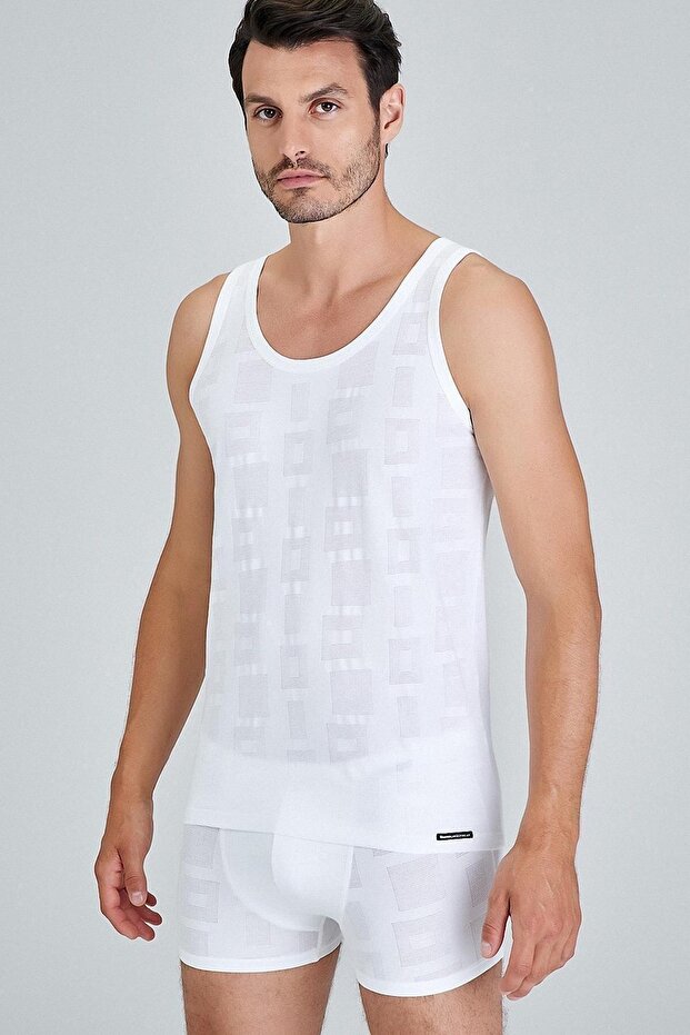 Ανδρικό εσώρουχο Λευκό Phoenix 44at60101beya - 3