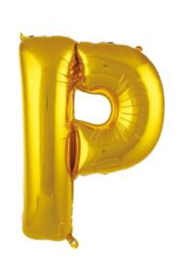 P Letter Goal Foil Balloon 34'' Inch 76 Cm