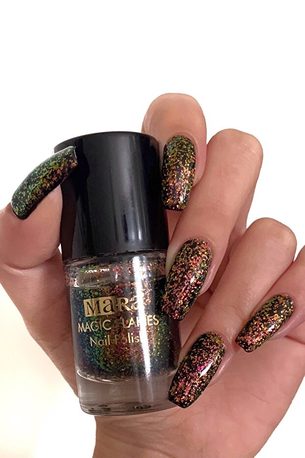 Simli Oje Red - Gold - Green - 2