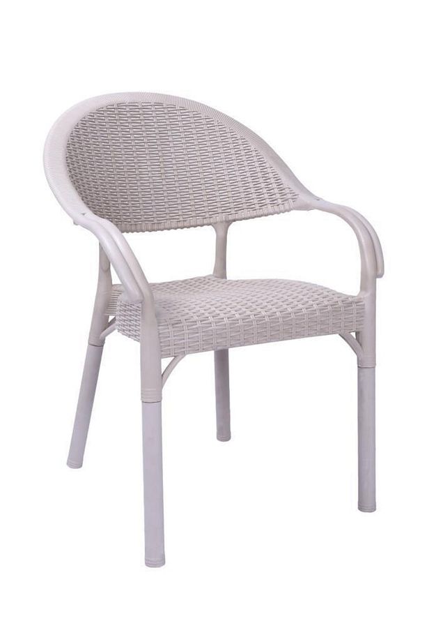 Capissi Rattan Kapiçino Masa Takımı 90*150 Camlı Masa 6 Adet Bambu Rattan Koltuk - 4