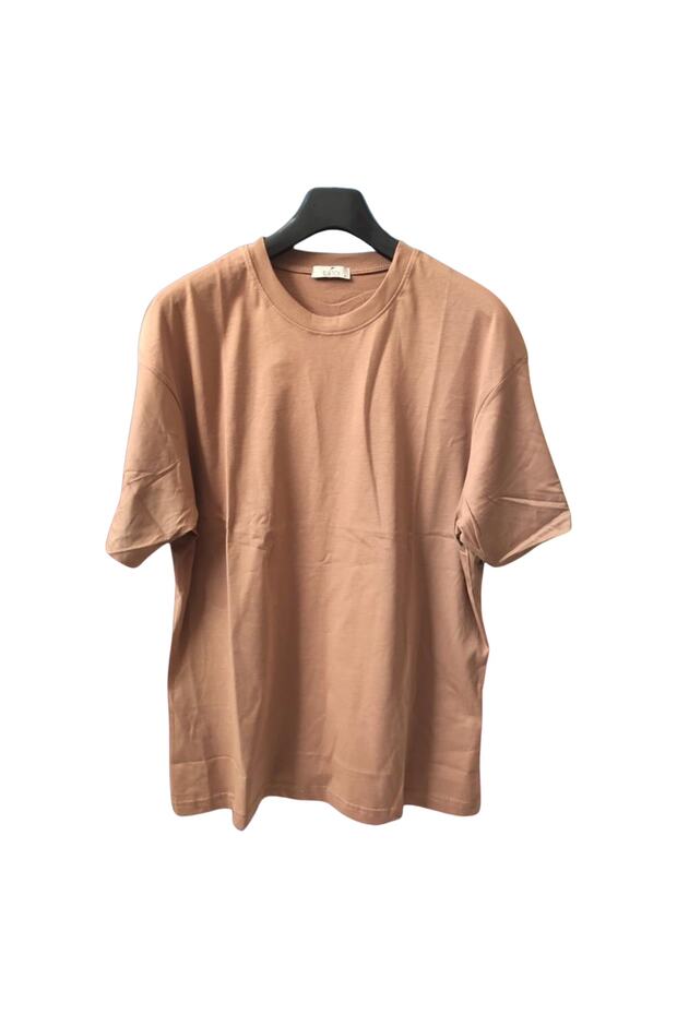 Μπλουζάκι Unisex oversized Σολομός - 1