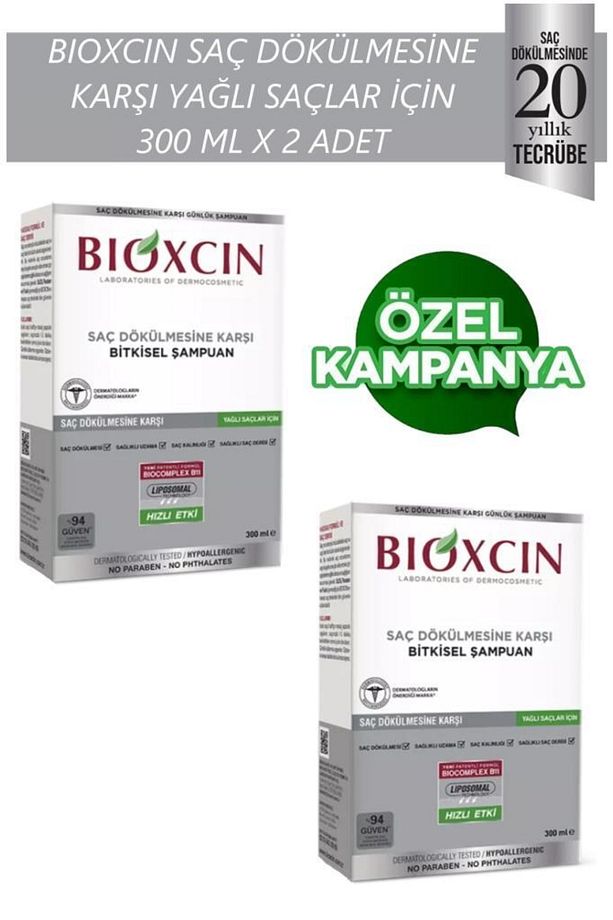 Yağlı Saçlar Için 300 Ml X 2 Adet - 1