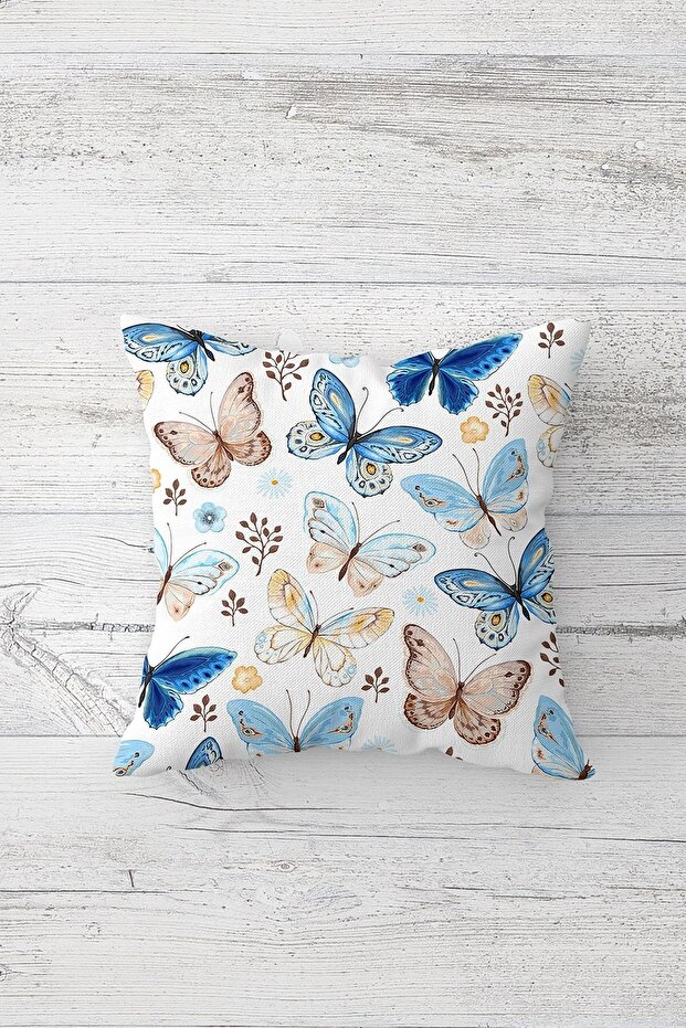 One Side Printed Hidden Zipper Decorative Pillowcase Throw Pillow Case Seat Pillowcase