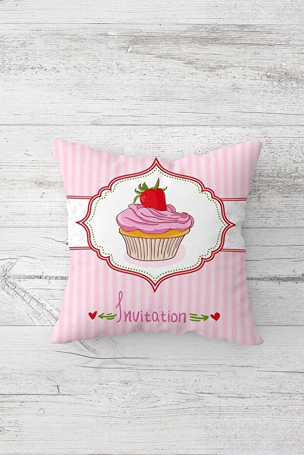 One Side Printed Hidden Zipper Decorative Pillowcase Throw Pillow Case Seat Pillowcase