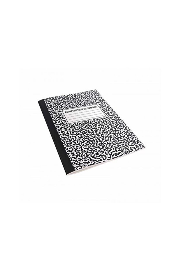64801-6 Composition Notebook A4 Striped Black - 2