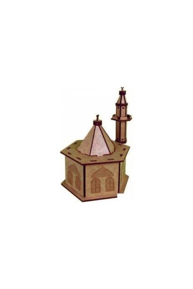 Alsa 3D Ahşap Maket Yap Boya Cami - 2