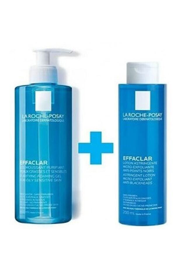 Effaclar Temizleme Jeli 400 Ml Effaclar Mikro Soyucu Tonik 200 Ml - 1