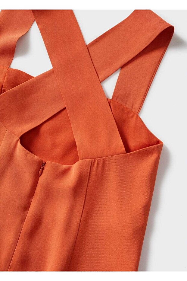 Sırtı Anvelop Elbise - 7