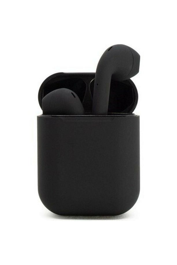 M4 Akıllı Bileklik I12 Siyah Bluetooth Kulaklık Ios Android Uyumlu Set - 6