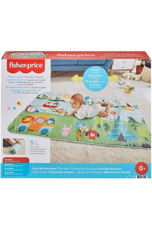 Gxr53 Fisher-price Büyük Maceralar Dev Oyun Halısı - 4