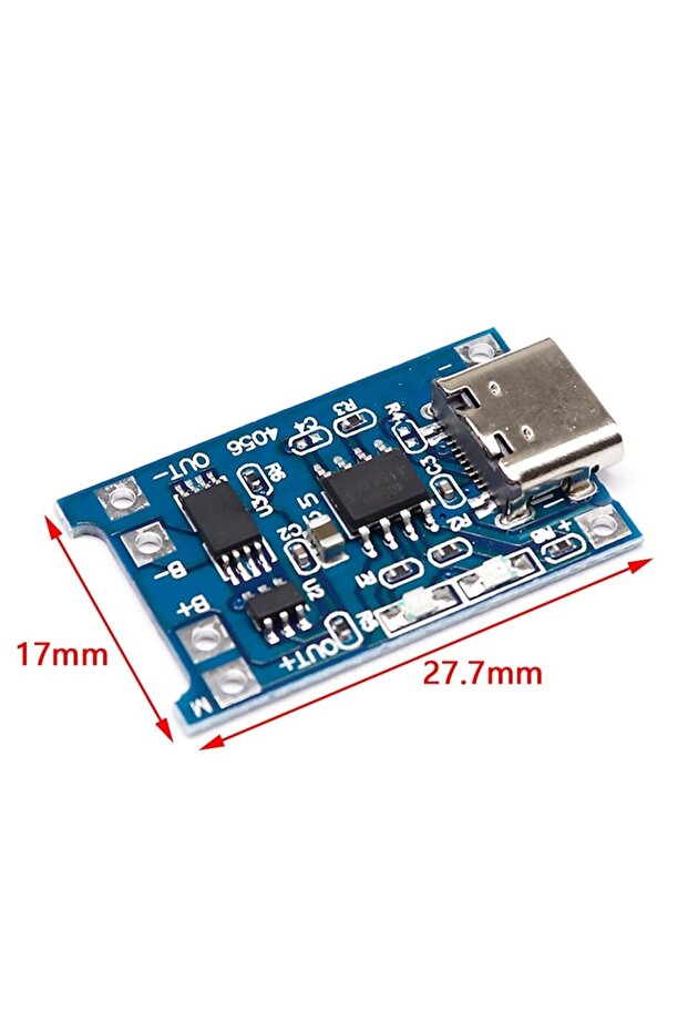 5 Adet Type-c Şarj Devresi ( Tp4056) - 2