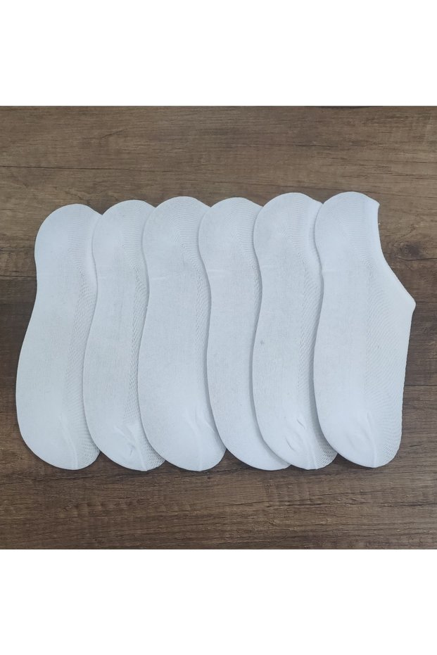 Unisex 6 Pairs of Zero Conch Sneakers Socks That Don'T Appear in Summer Cotton Sports Shoes