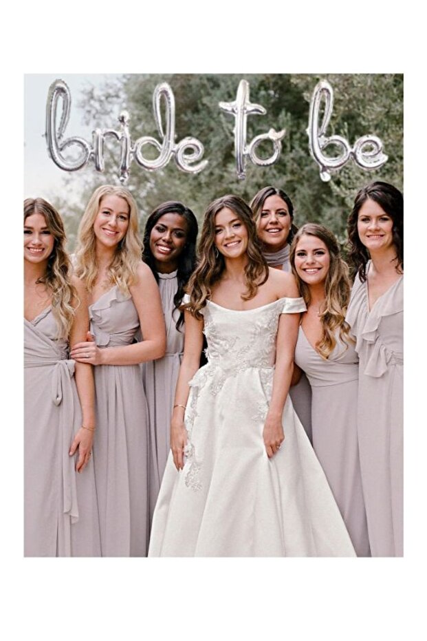 بالون فوليو مكتوب بخط اليد من Bride To Be
