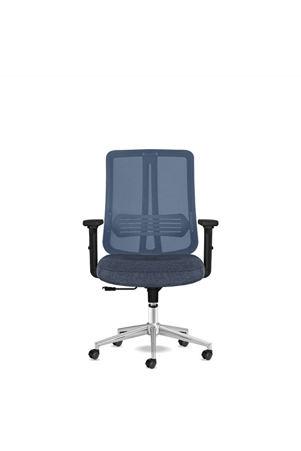 Yönetici Çalışma Koltuğu | Spark Başlıksız | Mavi Krom - 3