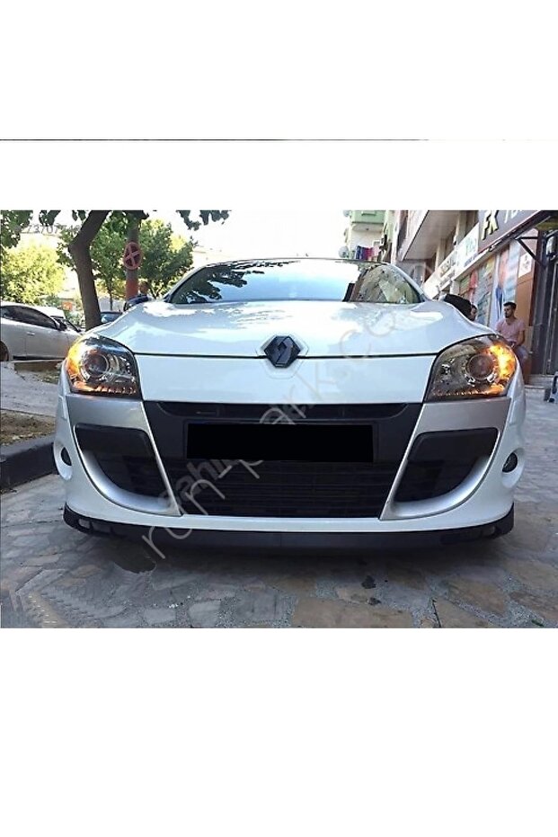 Renault Megane 3 Lgn Tip V1 Ön Lip Mat Siyah - 3