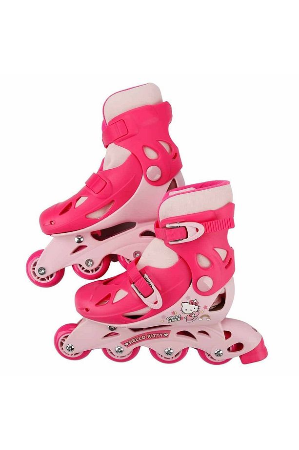 Kız Çocuk Pembe Hello Kitty Inline 4 Teker Paten - 1