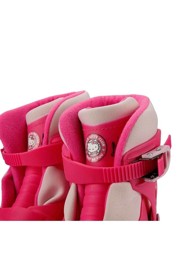 Kız Çocuk Pembe Hello Kitty Inline 4 Teker Paten - 5