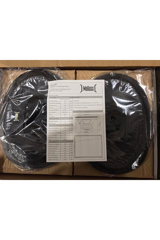 Mb269 Oval Midrange 100rms - 1