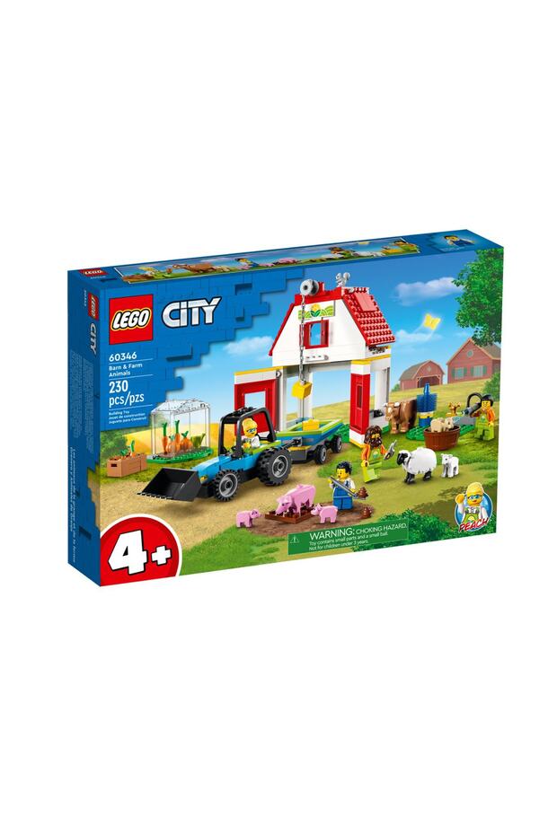 City - Barn and Farm Animals, Set 230 Pieces