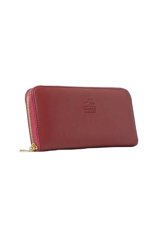 Women's Wallet Zippered Large Size Soft Vegan Leather