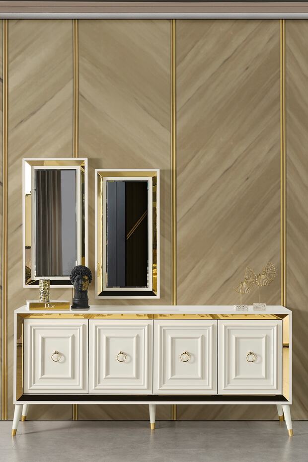 Rosa Konsol Gold - 1