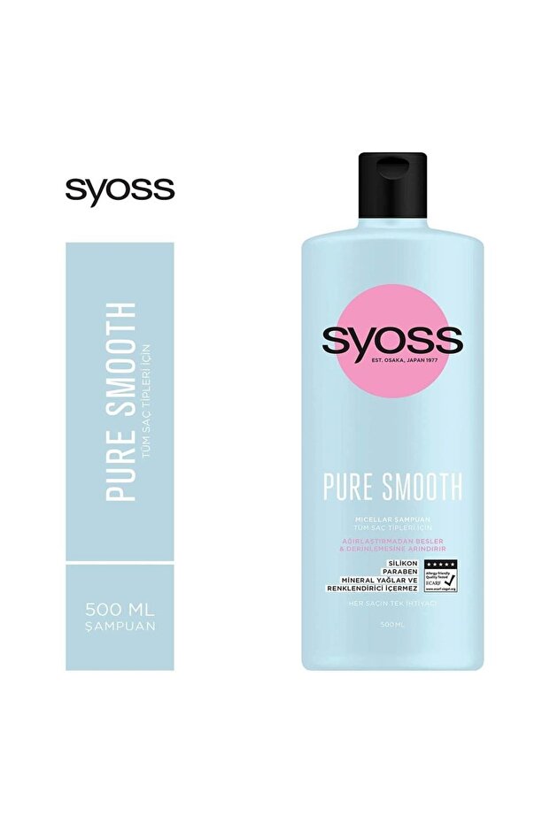 Pure Smooth Micellar Şampuan 500ml - 1