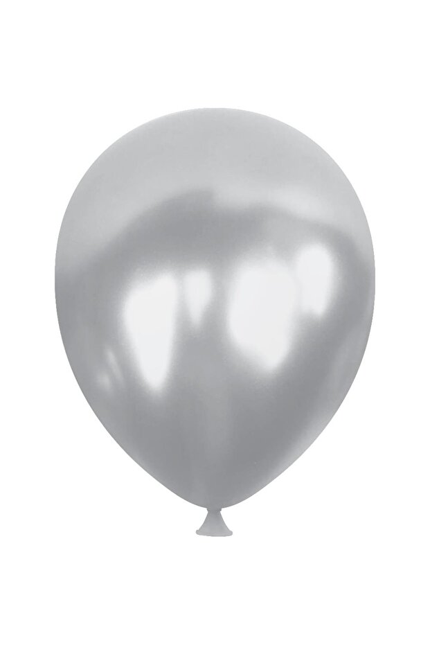 بالون فضي معدني 40 قطعة - 1
