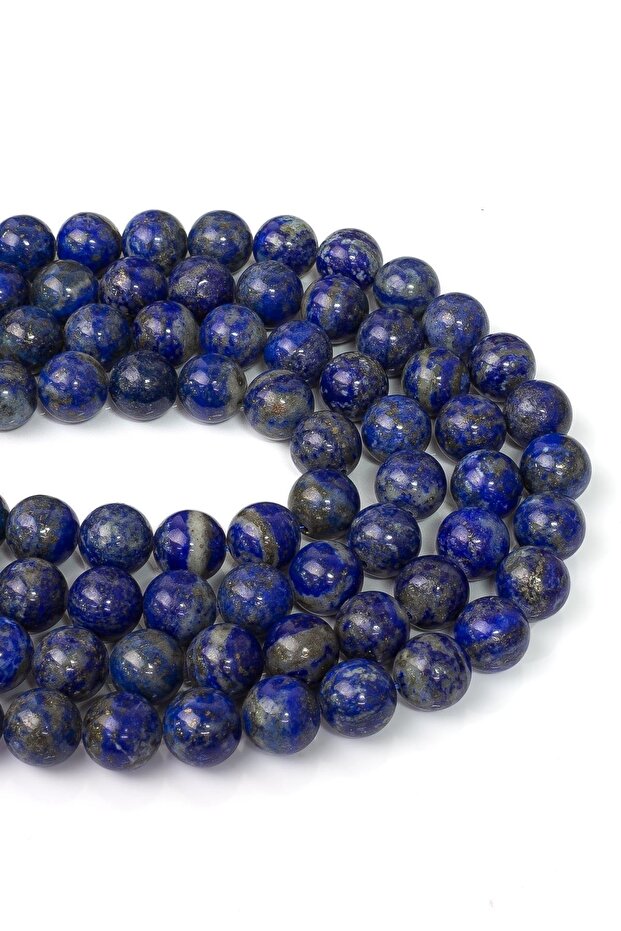 سلسلة حجر اللازورد 10 ملم