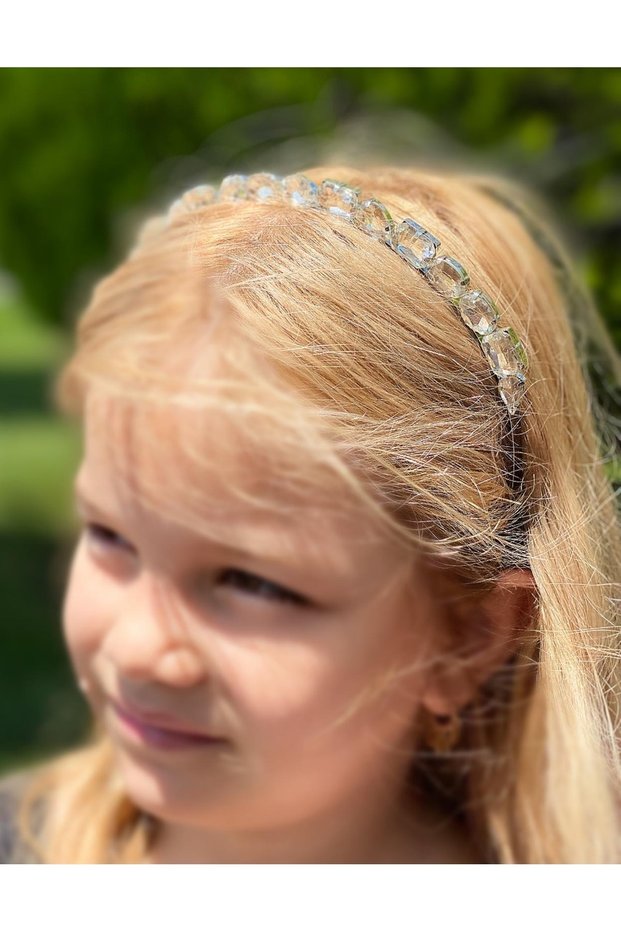 Luxury Crystal Shiny Jewelled Women's Children's Crown Metal Crown Bridal Henna Engagement