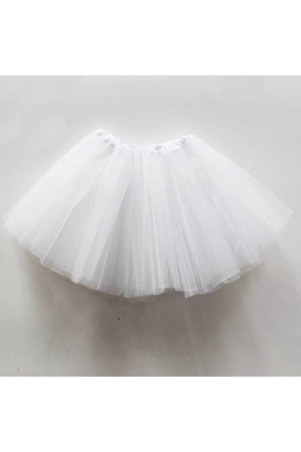 Kidslife White Baby Girl 0-3 Years Princess Birthday Tutu Skirt