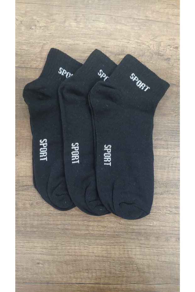 Men's 3-Piece Half-Toe Sports Socks Economical