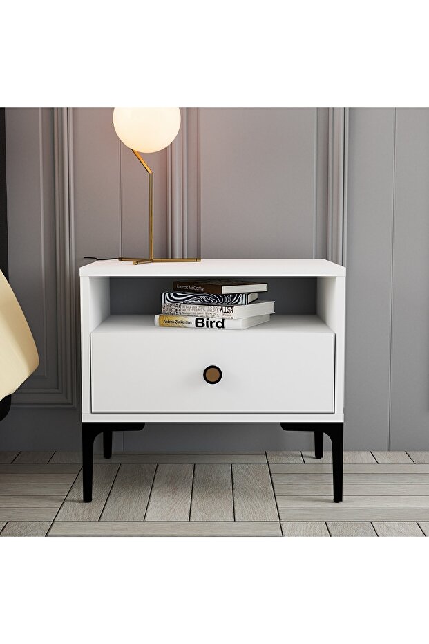 Variant Lizbon Komodin - Beyaz - 1