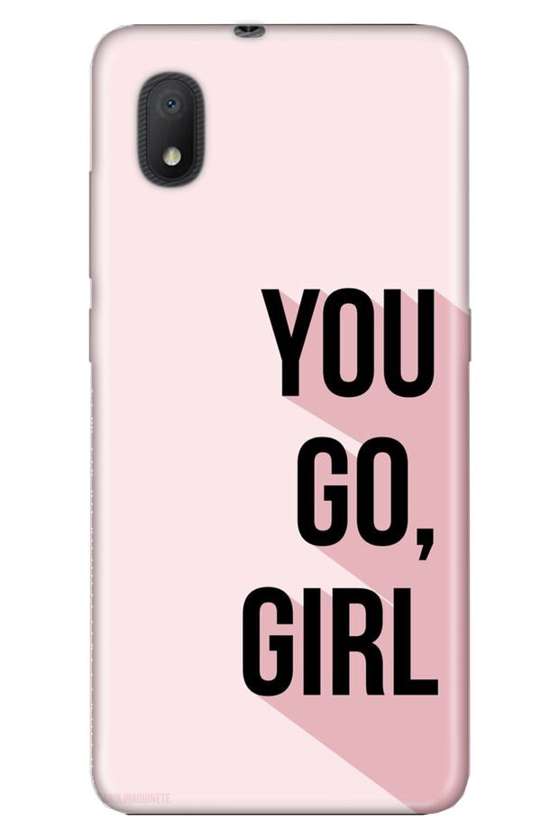 L7 Case 0.4mm Laser Cut Patterned Silicone You Go Girl