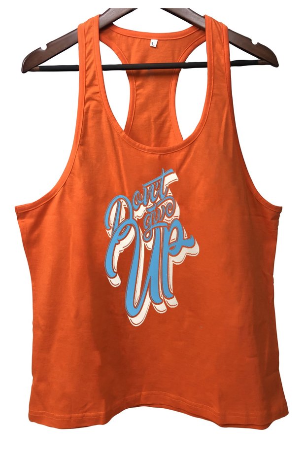 Dontgiveup Fitness Gym Tank Top Athlete Tank Top