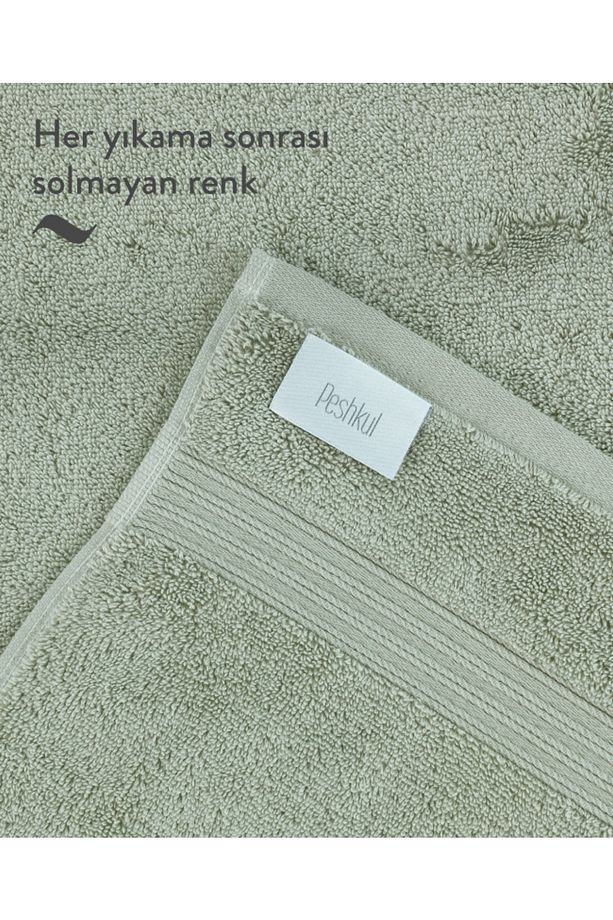 - 2 Adet 70x140 Cm Banyo Havlu Takımı | 550 gram | %100 Pamuk | Yumuşak, Emici Havlu Seti - 3