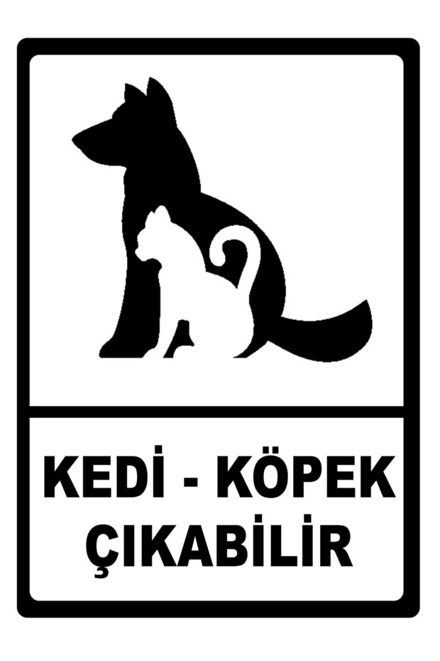 Cat - Dog Removable Board (24x34 Cm 1pc)