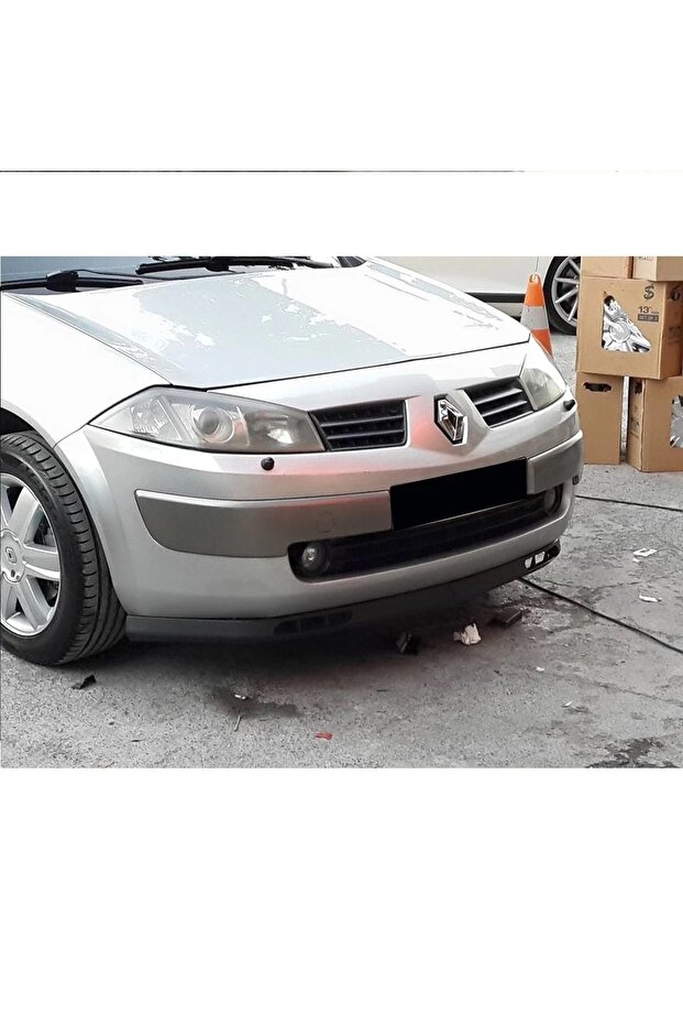 Renault Megane 3 Lgn Tip V1 Ön Lip Mat Siyah - 4