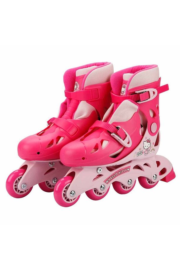 Kız Çocuk Pembe Hello Kitty Inline 4 Teker Paten - 2