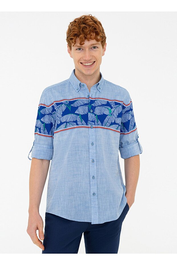 Shirt, Xs, Navy Blue