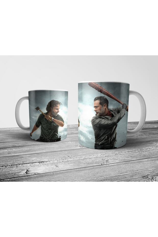 Negan The Walking Dead Kupa Bardak Model 4 - 1