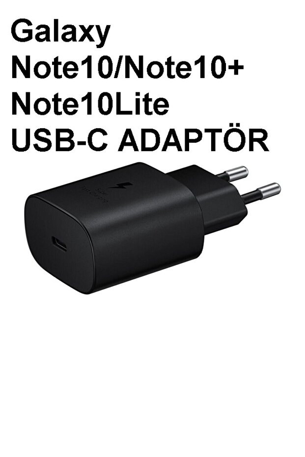 25w Pd Galaxy Note10/note10+/note10lite Type-c Şarj Adaptörü Siyah Ep-ta800nbegww - 1