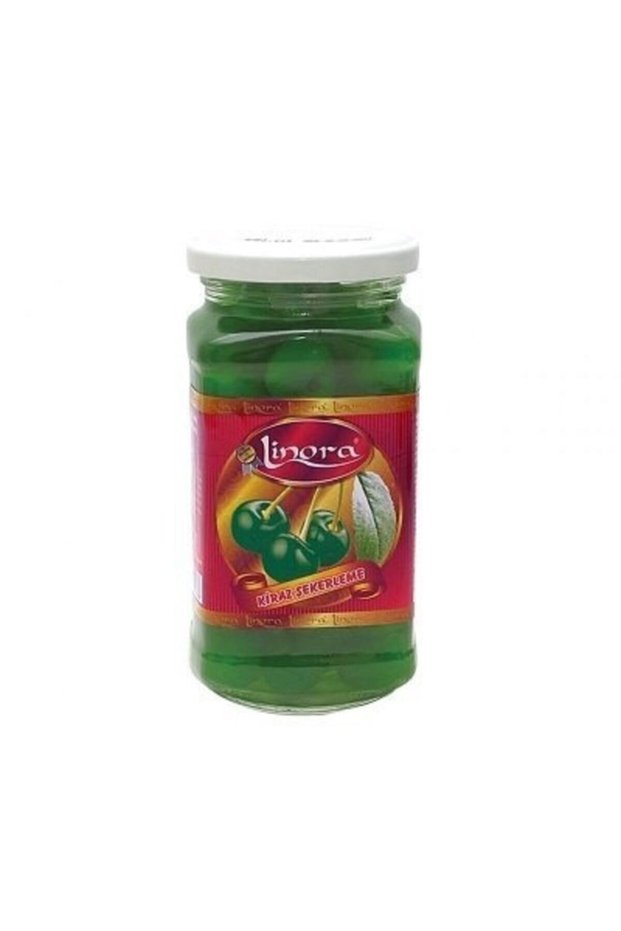 Green Cherry Confectionery Jar