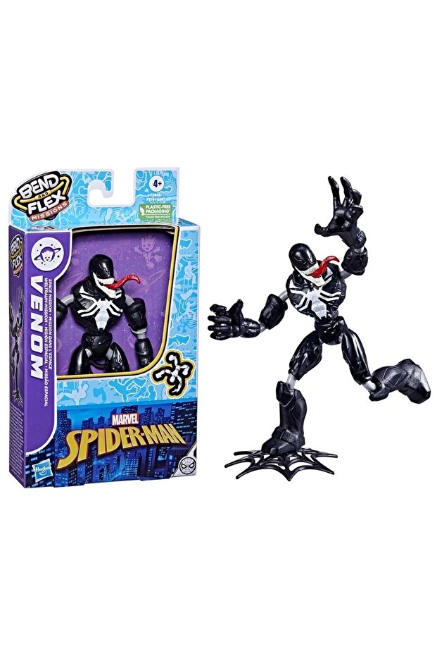 F3741 Spider-man Bend & Flex Figür - 1