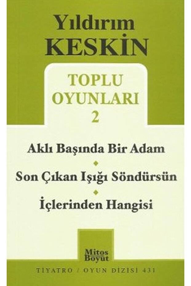 Toplu Oyunları 2 - - Yıldırım Keskin Kitabı