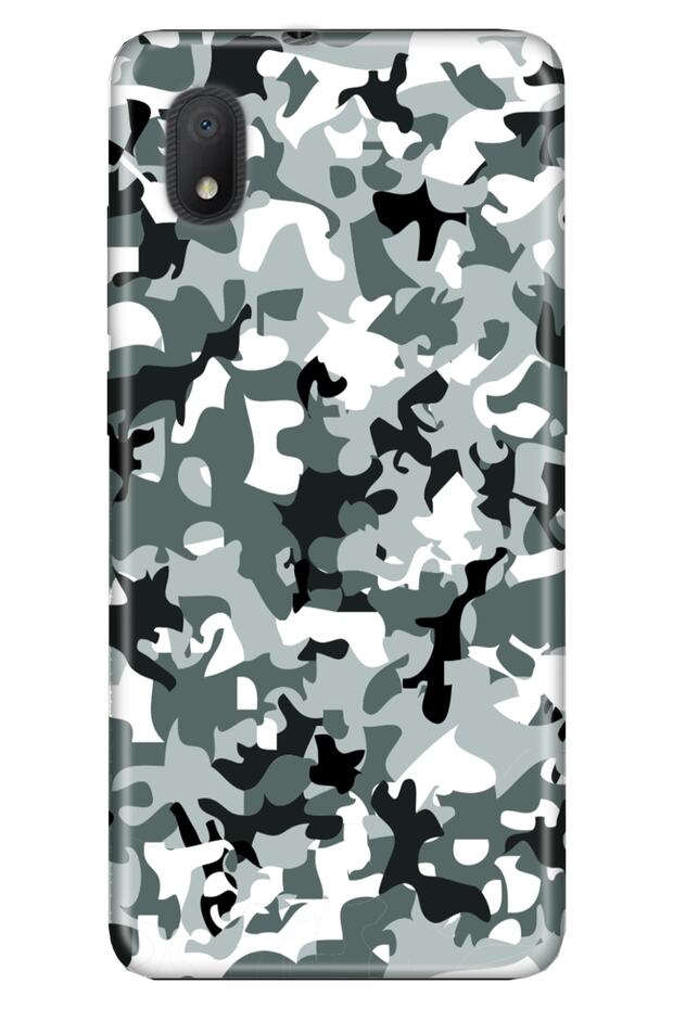 L7 Compatible Case 0.4mm Laser Cut Patterned Silicone - Camouflage