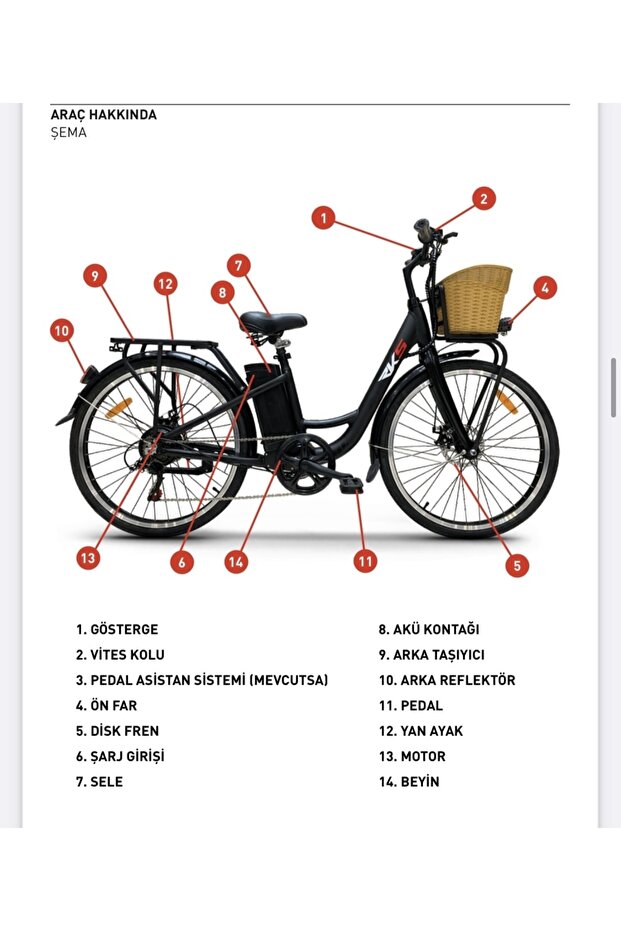 Xt-1 The One Elektrikli Bisiklet-mavi - 4