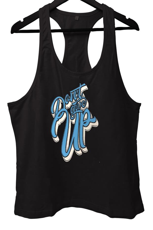 Dontgiveup Fitness Gym Tank Top Athlete Tank Top
