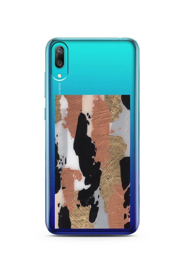 Huawei Y7 Pro 2019 Wall Design Super Transparent Phone Case